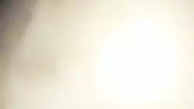 Desi wife lies in bed with XXX legs spread widely and sex boob naked