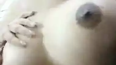 hot desi girl recording her sexy body for bf