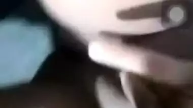 Horny gal fingering vagina selfie movie scene