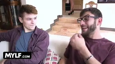 Busty Step Mom Claudia Valentine Lifts Her Skirt And Takes Dick In The Kitchen - Mylf Full Scene