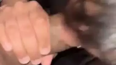 An 18-year-old college girl sucks a big Indian dick – Part 2