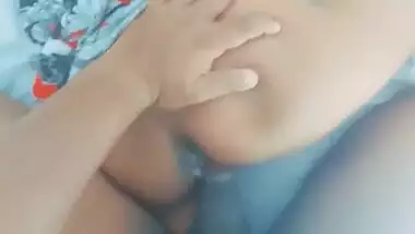 My sexy indian teen girlfriend fucking from behind