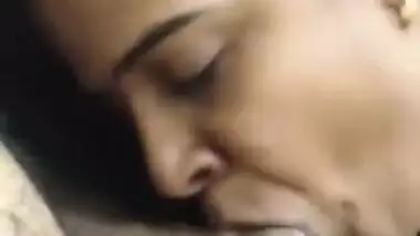 Indian aunty loves cock so much