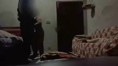 Desi Bhabhi has XXX sex with the loved man in her dirty dorm room