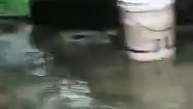 Beautiful Babe was Secretly Recorded by Her Neighbour while Having a Bath