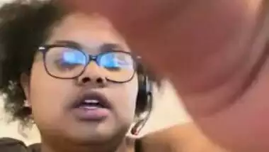 ✨Waiting for my boss to turn my camera on in a Zoom meeting✨ Playing with my big juicy tits!