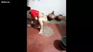Sexy Maid Cleaning With Big Ass