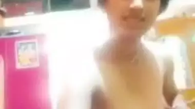 Today Exclusive- Sexy Desi Girl Showing Her Boobs And Pussy On Video Call Part 4