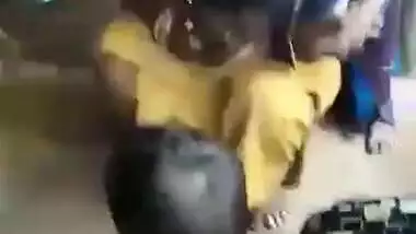 Indian women’s funny fight showing boobs and pussy to all women’s