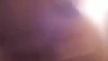 Horny wife nude show on live cam for her secret lover