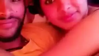 Loving Desi couple comes up with the idea of filming a porn video