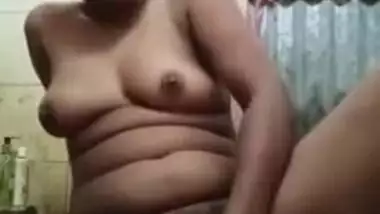 Camera is set on floor to capture Desi babe who enjoys XXX fingering