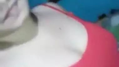 Desi is kind to flash her XXX titties and play with them in sex video