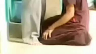 Indian amateur sex film of a horny lovers on the floor 