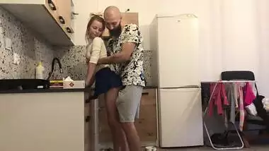 Hot Sex In The Kitchen While Cooking