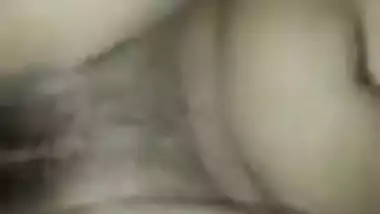 XXX couple has close-up hot sex on camera MMS for their Desi fans