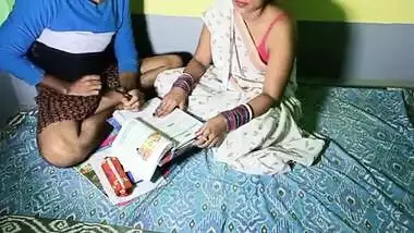 A teacher takes her student’s dick in a Teacher student sex video