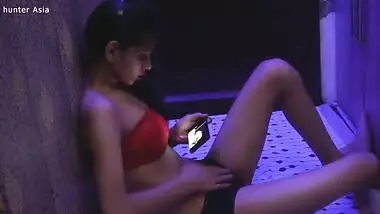 After Watching Porn My Girlfriend Gets Horny And Suck My Dick And Get Fucked - Hunter Asia