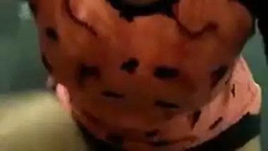 Indian female takes jeans and T-shirt off to show XXX parts of sex body