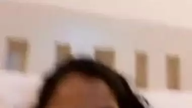 Horny Dirty snowball showing her pussy and masturbating with Vibrator in her pussy