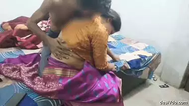 Beautiful Chubby Aunty hard fucking with her devar in the absence of her husband