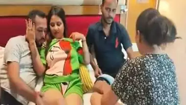 A group of friends met in a hotel and change their meeting as a fucking session.