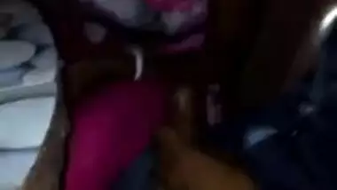 In the fresh air is comfortable for Desi wife to give a XXX blowjob