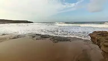 Video xxx of a young couple enjoying outdoor sex on their honeymoon