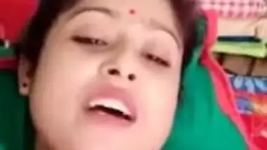 Beautiful Desi XXX wife having fun on a live video call with her lover