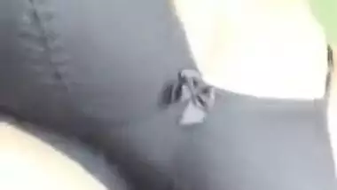 Bored Desi aunty with great XXX assets undresses while waiting for BF
