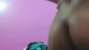 Desi legal age teenager arse show and twat show selfie web camera episode