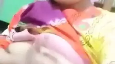 Desi village wife is in mood for XXX striptease at home in MMS video