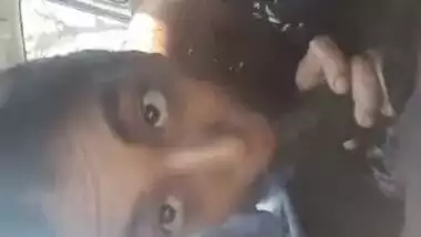 Claire fucks Vance's Big Black Cock with her mouth on a long ride