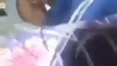 Mustached hubby is glad to see Desi's boobs during the porn video call