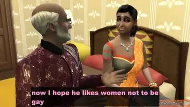 Indian Mom is obligate to have sex with her virgin son in order to become a man and everything happen in front of his dad but she couldn't resist